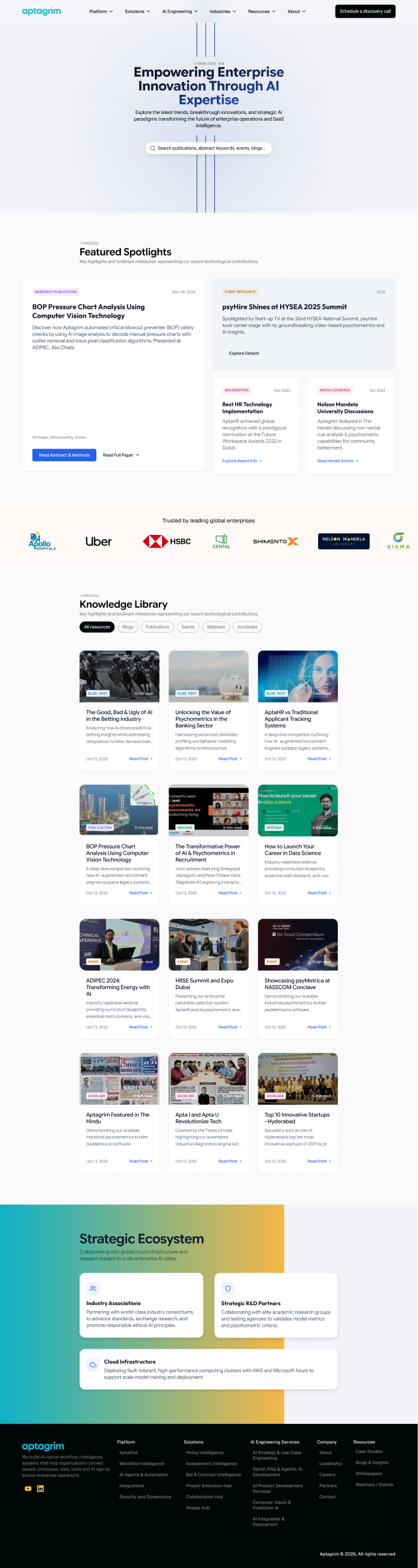 Enterprise AI knowledge, field notes, and applied research. reference