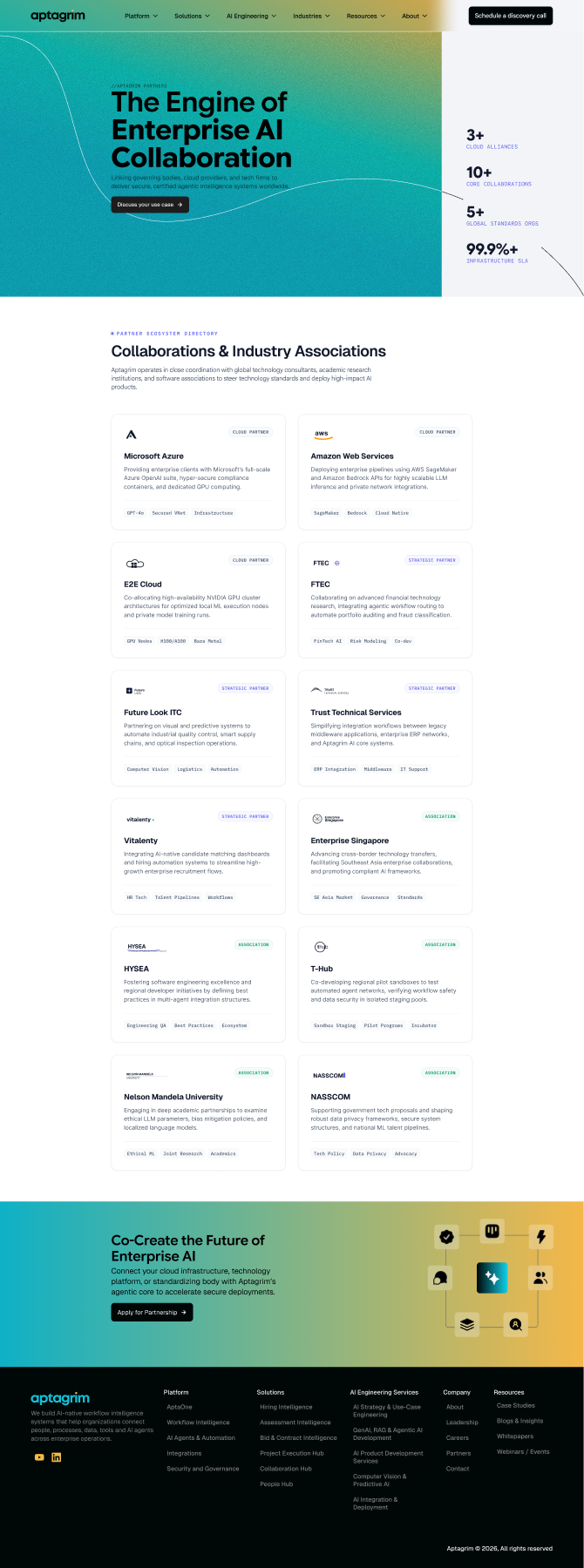The engine of enterprise AI collaboration. reference